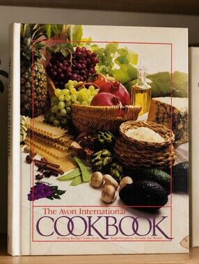Vintage Avon International Cookbook Hardcover • Recipes From Around the World